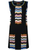 sleeveless knitted dress