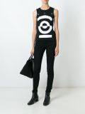 Tribal Markings print tank top