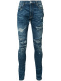 ripped supper skinny jeans