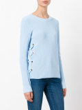 lace-up jumper