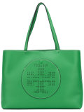 perforated logo tote