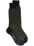 houndstooth pattern socks