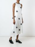 floral embroidery dress