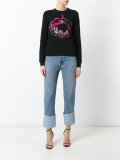 logo print sweatshirt