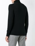 ribbed roll neck jumper