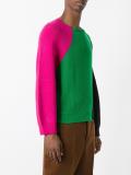 colour block jumper 