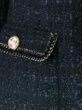 long bouclé jacket