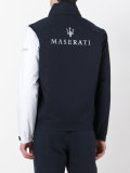 Maserati对比袖夹克