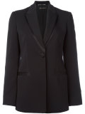 satin-trimmed tuxedo jacket
