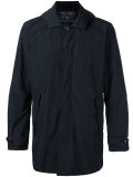 hooded button jacket 