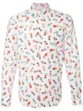 Geisha print shirt