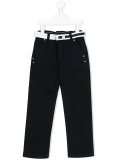 belted trousers