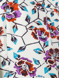 Rachel printed asymmetric skirt
