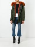 fur-lined parka