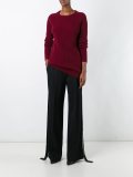 boat neck jumper