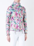 floral hooded puffer jacket