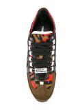 panelled sneakers 