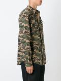 ‘Pharrell’胸袋迷彩衬衫