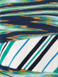 zigzag print T-shirt
