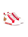 Teddy bear hi-top sneakers 