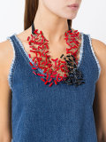 intertwined wiring necklace