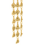 Ornate Chandelier clip earring