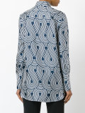 waves print shirt 
