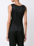 pleated tank top