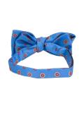 circle print bow tie
