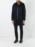 hooded coat