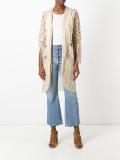 fringed detail jacket