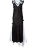 sheer layered dress