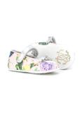 floral crib shoes