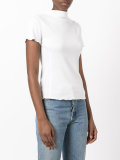 textured T-shirt