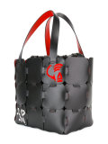 graphic print tote
