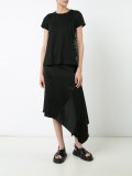 floral lace T-shirt