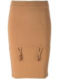 'Mid Waist Piet' skirt
