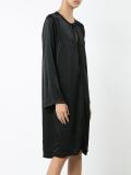 round neck shift dress