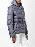 pompom detail puffer jacket