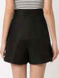 high-waisted shorts