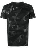 camouflage print T-shirt