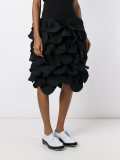 'petals' structured skirt