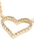 diamond heart necklace