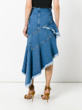 ruffle asymmetric skirt