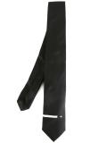 star and stripe embroidered tie