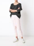 dolman sleeve distressed sweatshirt