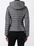 asymmetric zipper puffer jacket