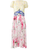 floral shift dress