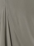 draped detail long skirt