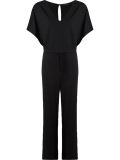 deep v-neck jumpsuit